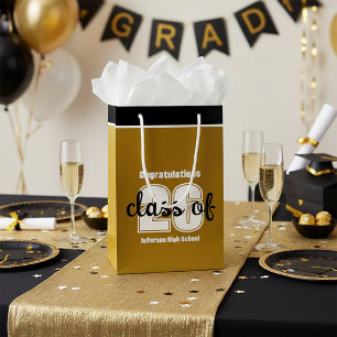 Sacola Para Presentes Pequena Ano da turma de formatura saco de presente pequeno