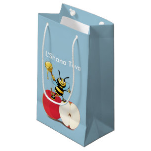 Sacola Para Presentes Pequena Apple Rosh HaShana