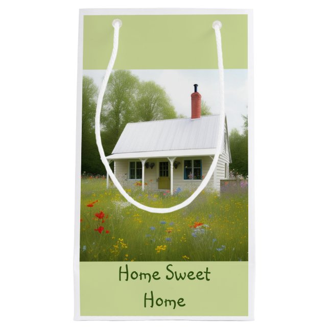 Sacola Para Presentes Pequena Aquecimento doméstico (Frente)