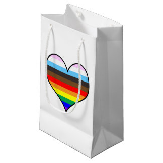 Sacola Para Presentes Pequena Arco-Íris - Pequeno Saco Presente