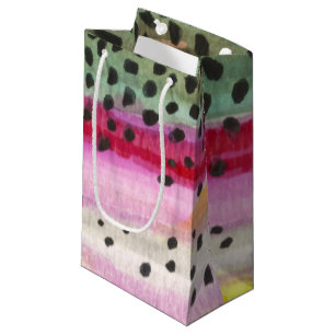 Sacola Para Presentes Pequena Arco-Íris Pescar