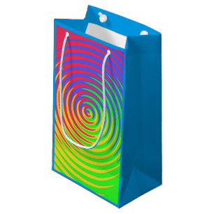 Sacola Para Presentes Pequena Arco-Íris Spiral Sift Bag