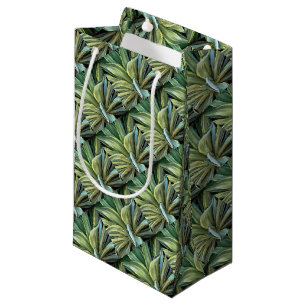Sacola Para Presentes Pequena Arte Realista Agave Tropical