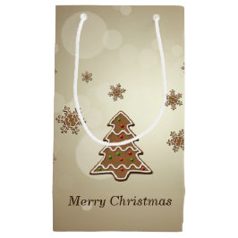 Sacola Para Presentes Pequena Árvore de Natal Gingerpão