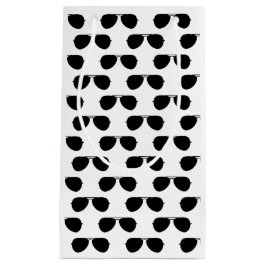 Sacola Para Presentes Pequena Aviador Óculos de sol Padrões Aviões Pilotos