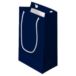 Sacola Para Presentes Pequena Azul Rico (Sólido)