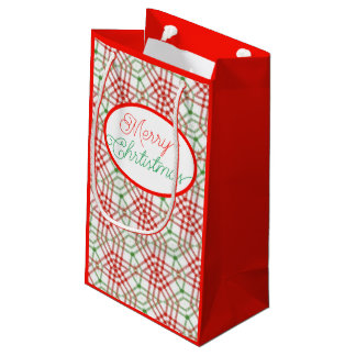 Sacola Para Presentes Pequena Bag Clássica de Presente de Natal