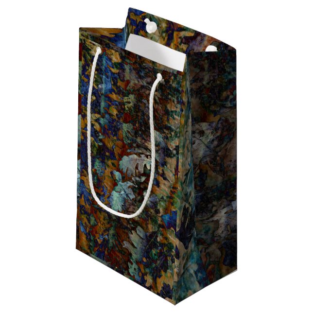 Sacola Para Presentes Pequena Bag de Presente de Arte Fina (Frente inclinada)
