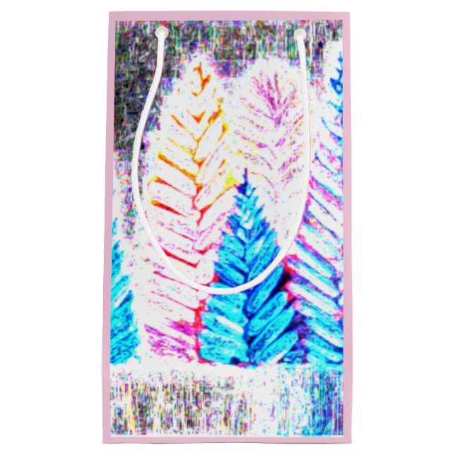 Sacola Para Presentes Pequena Bag de Presente do Pinho de Água (Frente)