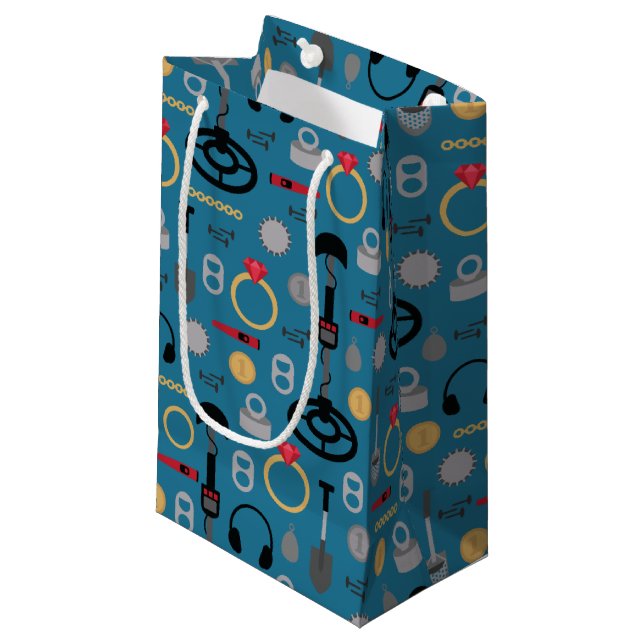 Sacola Para Presentes Pequena Bag de presentes pequenos detectores de metais (Frente inclinada)