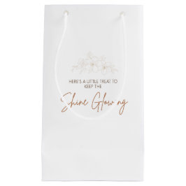 Sacola Para Presentes Pequena Bag do Presente do Dia do Spa Shine and Unwind