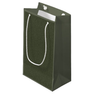 Sacola Para Presentes Pequena Bag verde para presentes de dois tons (personalizá