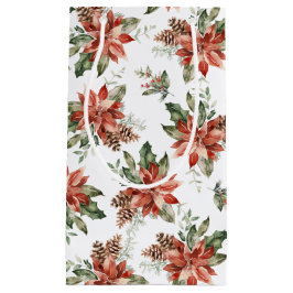 Sacola Para Presentes Pequena Bagagens de presentes de férias verdes