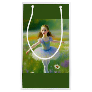 Sacola Para Presentes Pequena Ballerina