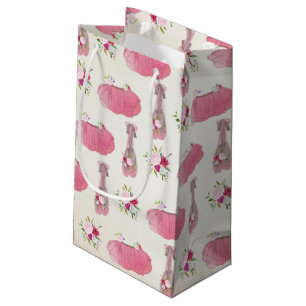 Sacola Para Presentes Pequena Ballerina Party - Pequeno Saco Presente