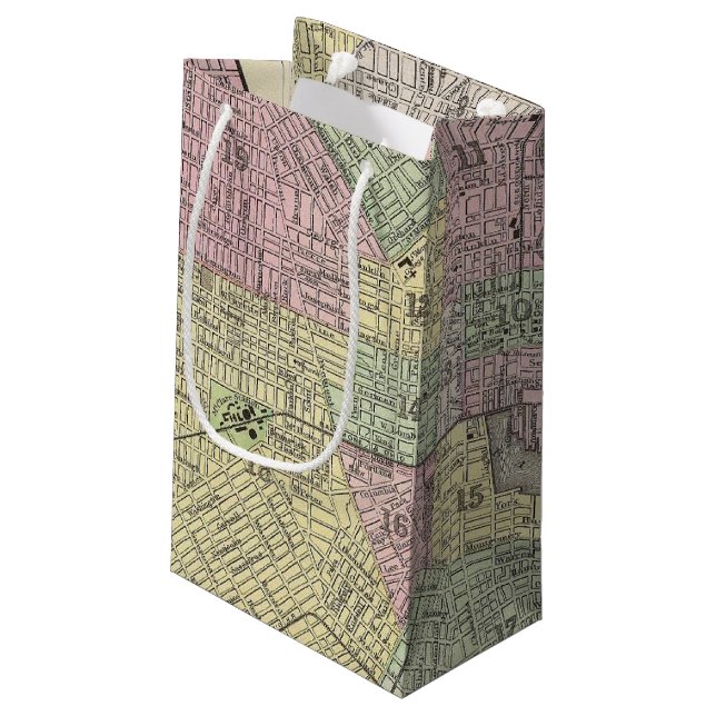 Sacola Para Presentes Pequena Baltimore (Verso inclinado)