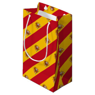Sacola Para Presentes Pequena Bandeira da espanha - Bandera de Espana