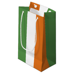 Sacola Para Presentes Pequena Bandeira da Irlanda