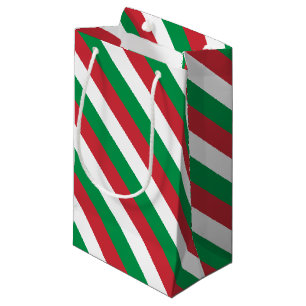 Sacola Para Presentes Pequena Bandeira da Itália
