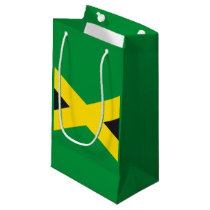 Sacola Para Presentes Pequena bandeira da Jamaica