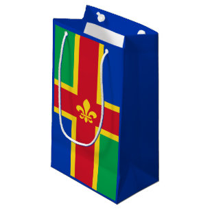 Sacola Para Presentes Pequena Bandeira de Lincolnshire Small Gift Bag