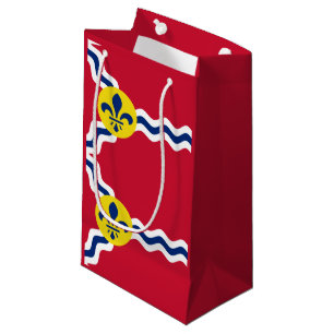 Sacola Para Presentes Pequena Bandeira de St Louis, Missouri