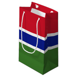 Sacola Para Presentes Pequena Bandeira Gâmbia
