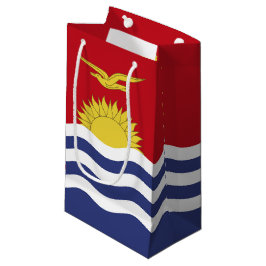 Sacola Para Presentes Pequena bandeira quiribatiana