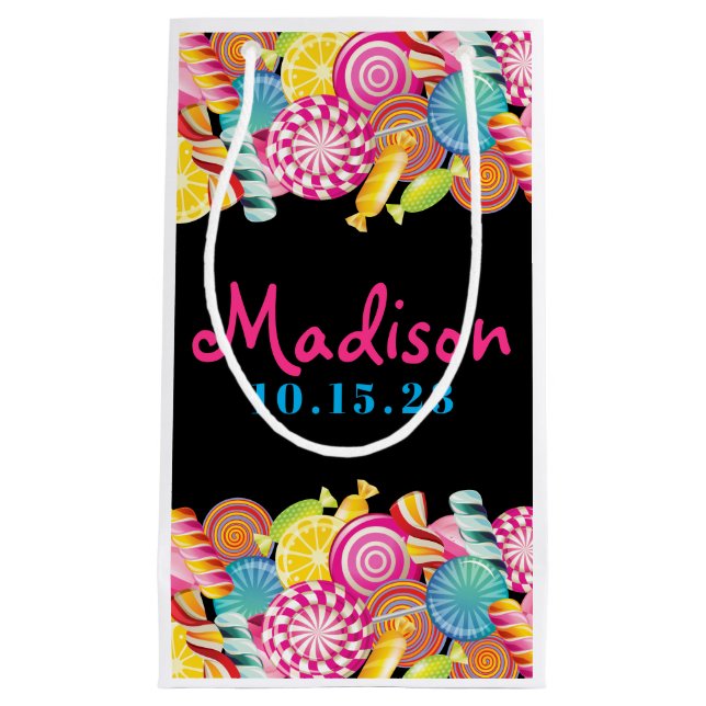 Sacola Para Presentes Pequena Bat Mitzvah Gift Bag (Frente)