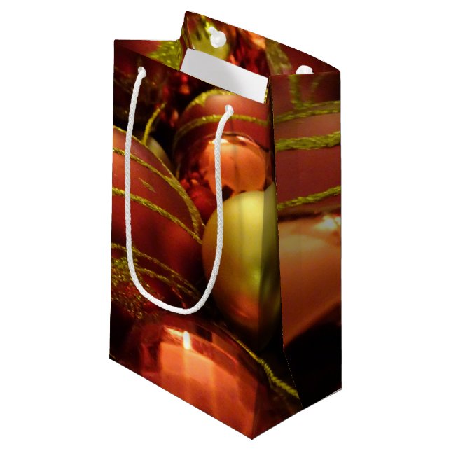 Sacola Para Presentes Pequena Baubles Small Gift Bag (Frente inclinada)