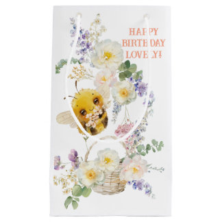 Sacola Para Presentes Pequena Belo Saco de Presente de Abelha Pequena