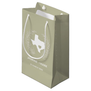 Sacola Para Presentes Pequena Bem-vindo aos favoritos para festas do Texas
