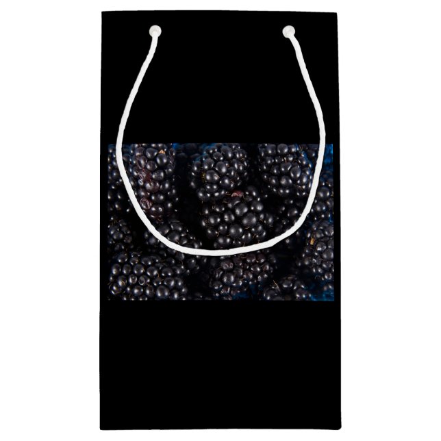 Sacola Para Presentes Pequena Blackberry (Verso)