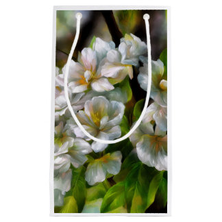 Sacola Para Presentes Pequena Blossomas de Maçã