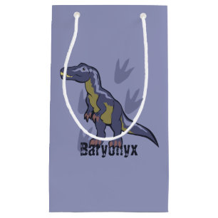Sacola Para Presentes Pequena Blue Baryonyx