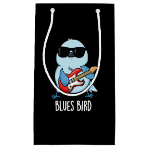 Sacola Para Presentes Pequena Bluebird Funny Bluebird Dark BG