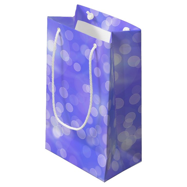 Sacola Para Presentes Pequena Bokeh Gift Bag (Frente inclinada)