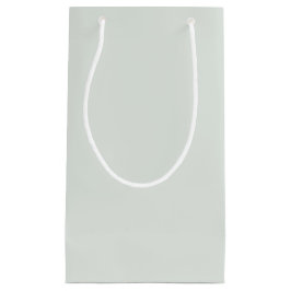 Sacola Para Presentes Pequena Bokeh Navidad Pale Forest Green