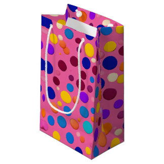 Sacola Para Presentes Pequena Bolas para a Diversão: Um saco de felicidade