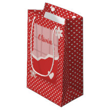 Bold Red Heart Love Design - Perfeito para Gi Pers