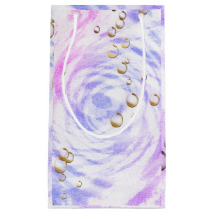 Sacola Para Presentes Pequena Bolhas