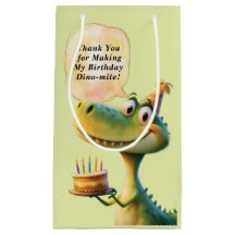 Bolo de Aniversário Personalizado de Dinossauro T-