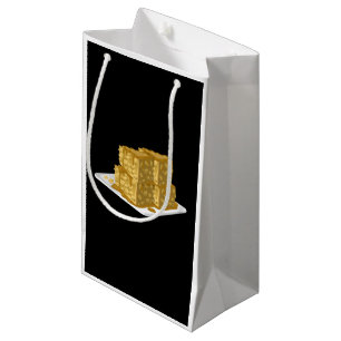 Sacola Para Presentes Pequena Bolo de aveia de Comida
