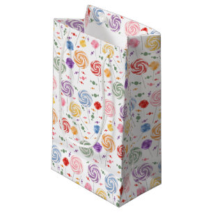 Sacola Para Presentes Pequena Bolsa de Doce Colorida de Palhetas Coloridas