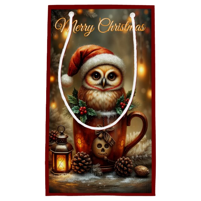 Sacola Para Presentes Pequena bolsa de papel (Frente)