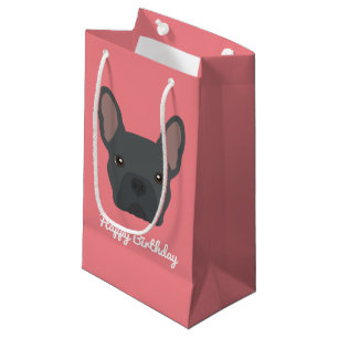 Sacola Para Presentes Pequena Bolsa de Presente Azul Francês Pequeno