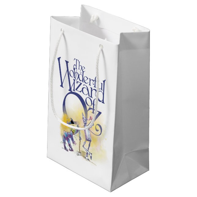 Sacola Para Presentes Pequena BOLSA DE PRESENTE CLÁSSICA DO MÁGICO DE OZ c/ Nick (Verso inclinado)