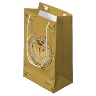 Sacola Para Presentes Pequena Bolsa de Presente de Ochre de 1rua ou 50 Ouros
