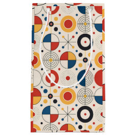 Sacola Para Presentes Pequena Bolsa regalo diseño geométrico