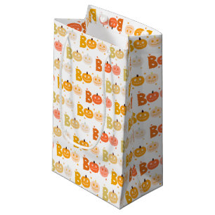 Sacola Para Presentes Pequena Bonito Halloween Spooky Boo Creepy Pumpkin